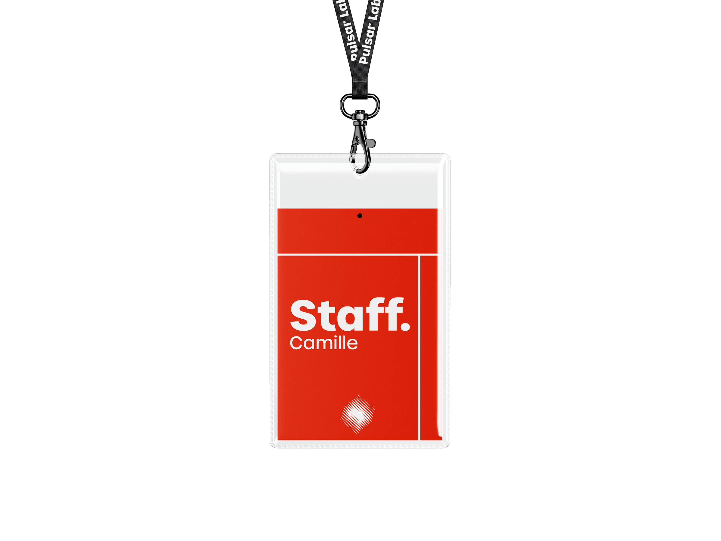Badge staff