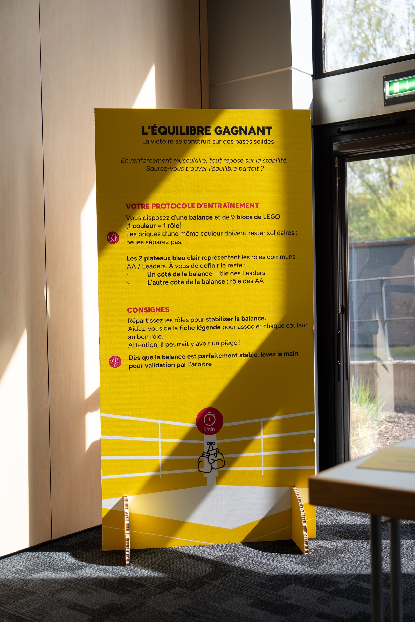 Consigne atelier